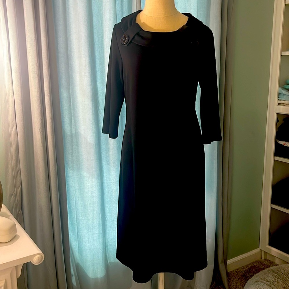 Linea Domani black dress